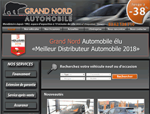 Tablet Screenshot of grandnordauto.com